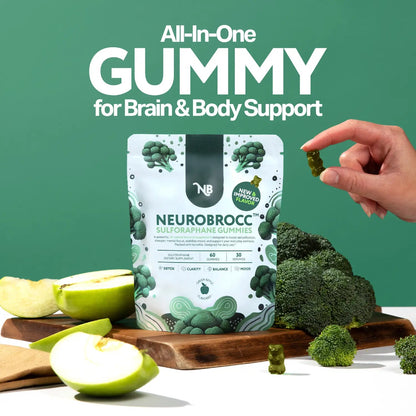 NeuroBrocc Sulforaphane Supplement 60 Gummies
